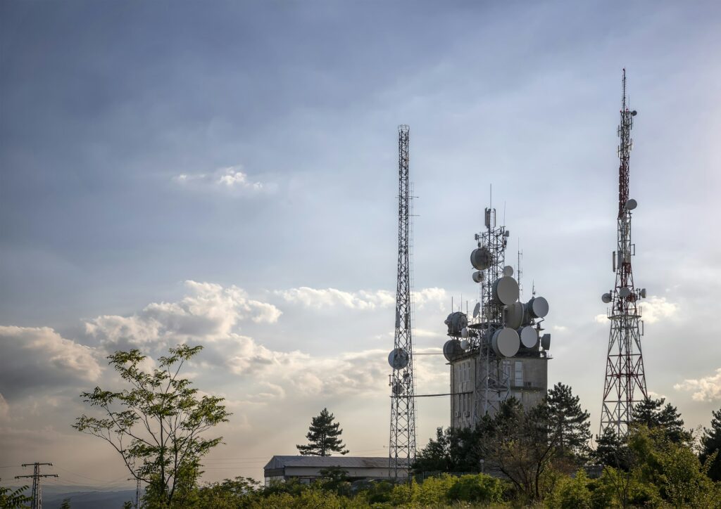 communication towers